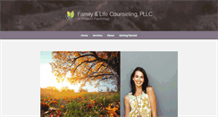 Desktop Screenshot of familyandlifecounseling.com